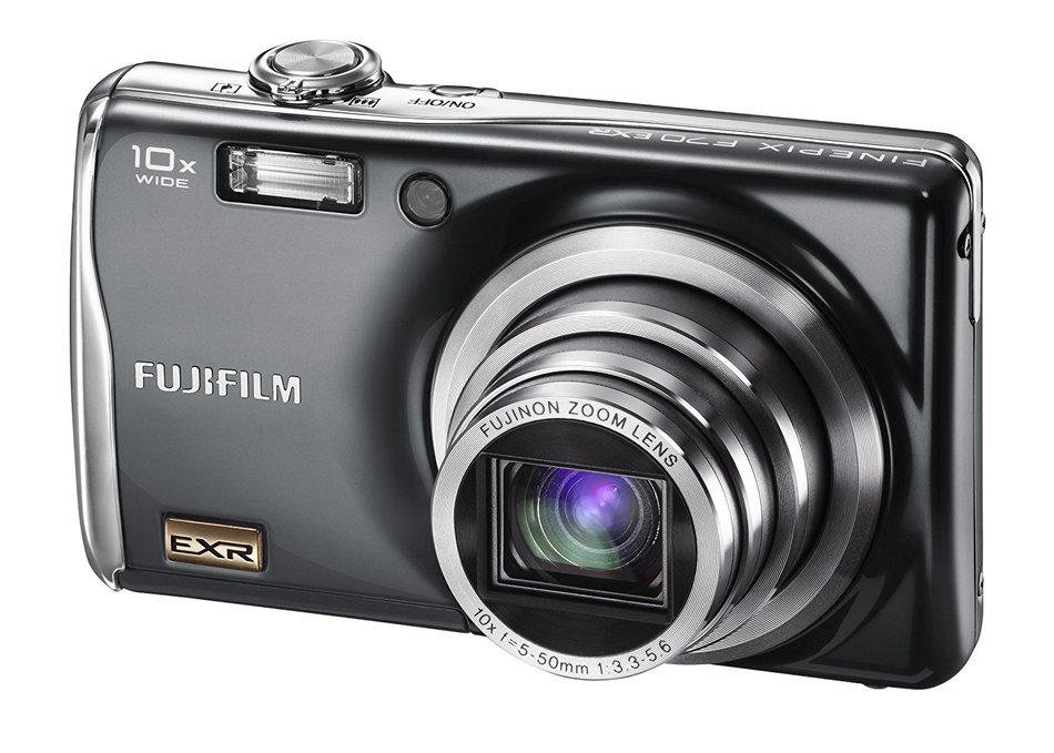 Fujifilm Finepix F70EXR 10MP Super CCD Digital Camera with 10x Optical Dual Image Stabilized Zoom and 2.7 inch... N4