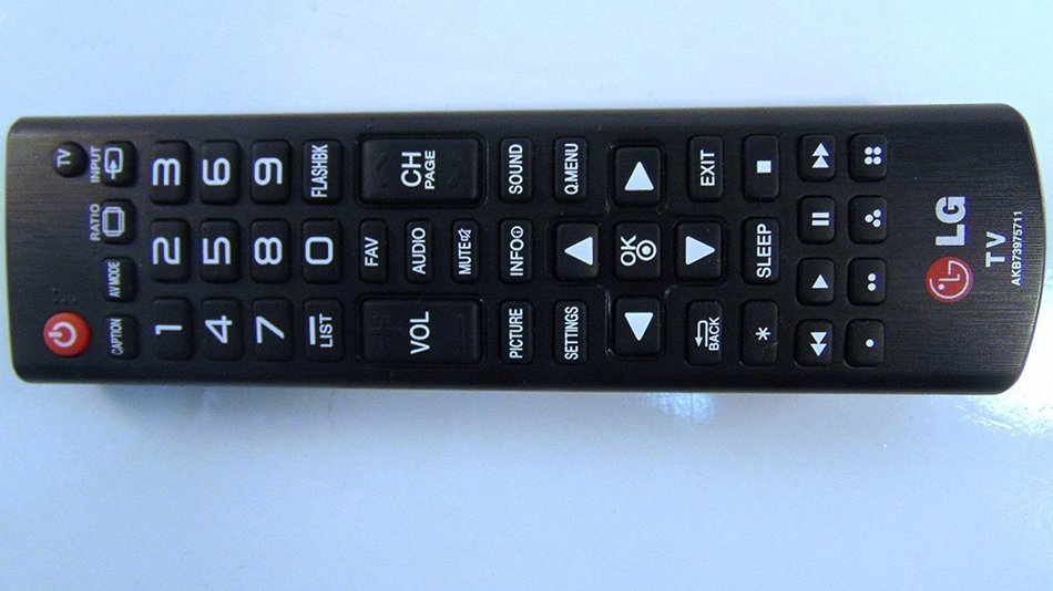 LG AKB73975711 Remote Control for 55LB5900-UV and More with Batteries N2