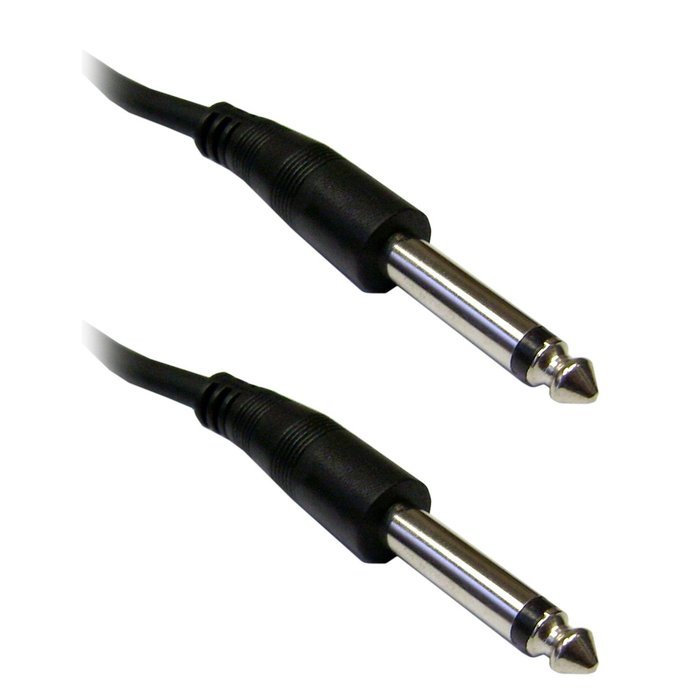 CableWholesale 6-Feet 1/4-Inch Mono Male to 1/4-Inch Mono Male Cable (10A1-61106)