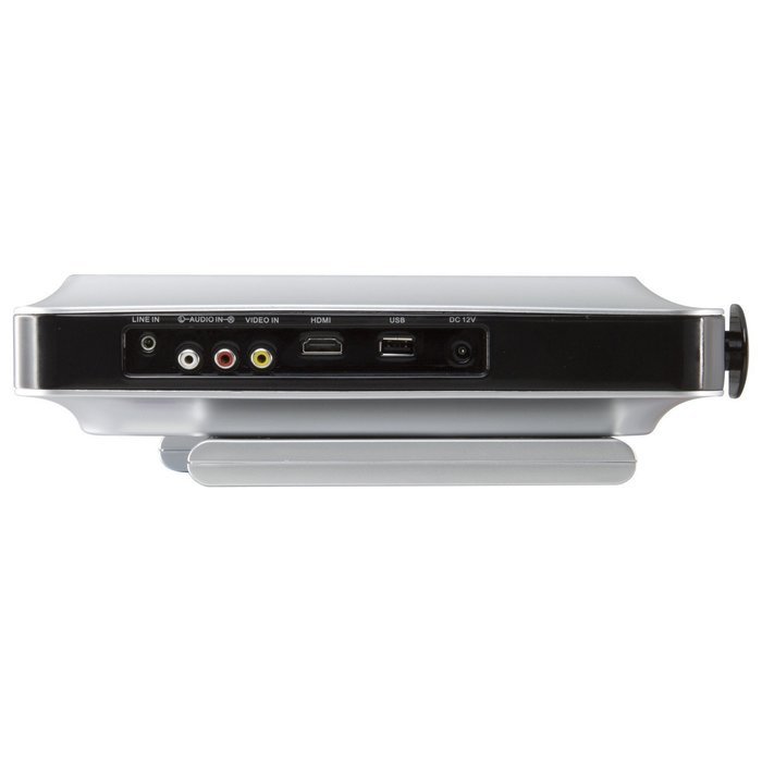 iLive Bluetooth Wireless Under the Cabinet Kitchen DVD/CD Player Clock Radio