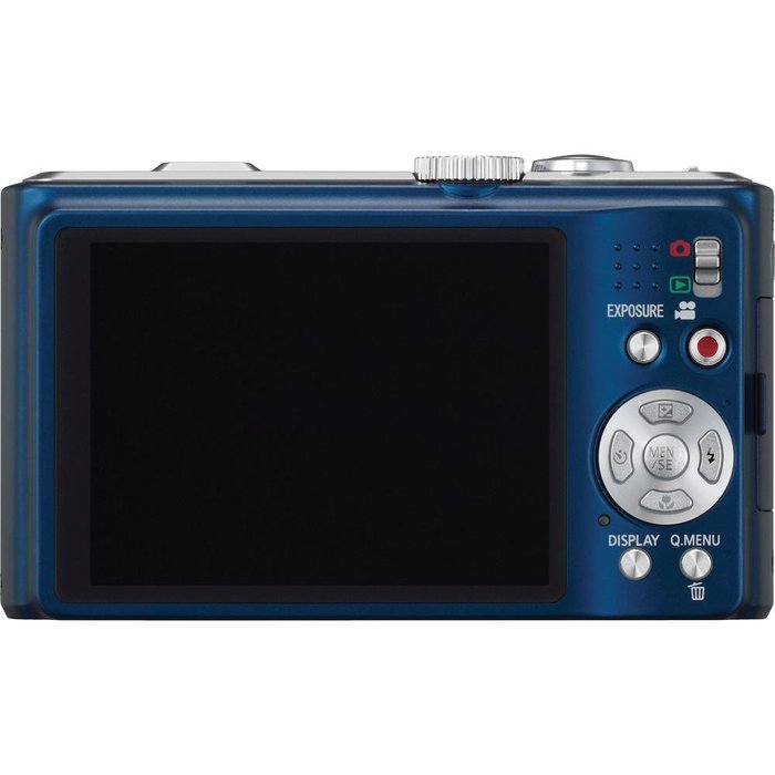 Panasonic Lumix DMC-ZS7 12.1 MP Digital Camera with 12x Optical Image Stabilized Zoom and 3.0-Inch LCD (Blue)... N2