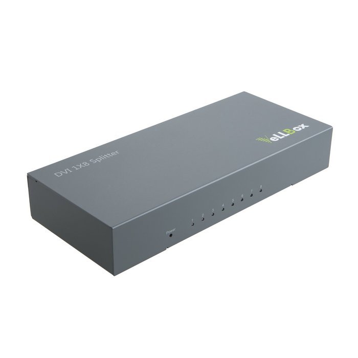 VeLLBox DVI Splitter 1x4, 4-port Splitter, 1in 4 out DVI Splitter, Support Resolution up to 1080p, 5V/3A Universal... N7