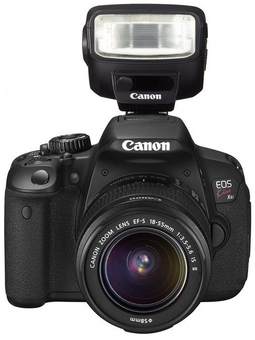Canon DSLR Camera EOS Kiss X6i with EF-S 18-135mm IS STM Lens Kit - International Version (No Warranty) N9