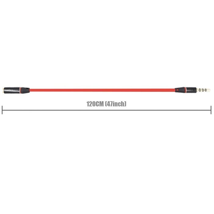 3.5mm Male to Female Audio Extension Cable, iMangoo Auxiliary Stereo Aux Cable (20cm/ 0.65ft) Headphone Earphone... N5