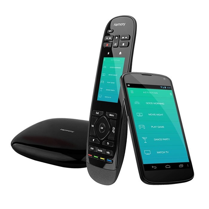 Logitech Harmony Ultimate All in One Remote with Customizable Touch Screen and Closed Cabinet RF Control 915-000201... N2