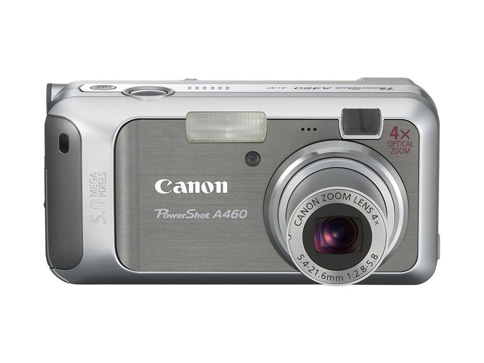 Canon PowerShot A460 5.0MP Digital Camera with 4x Optical Zoom (Silver) N2