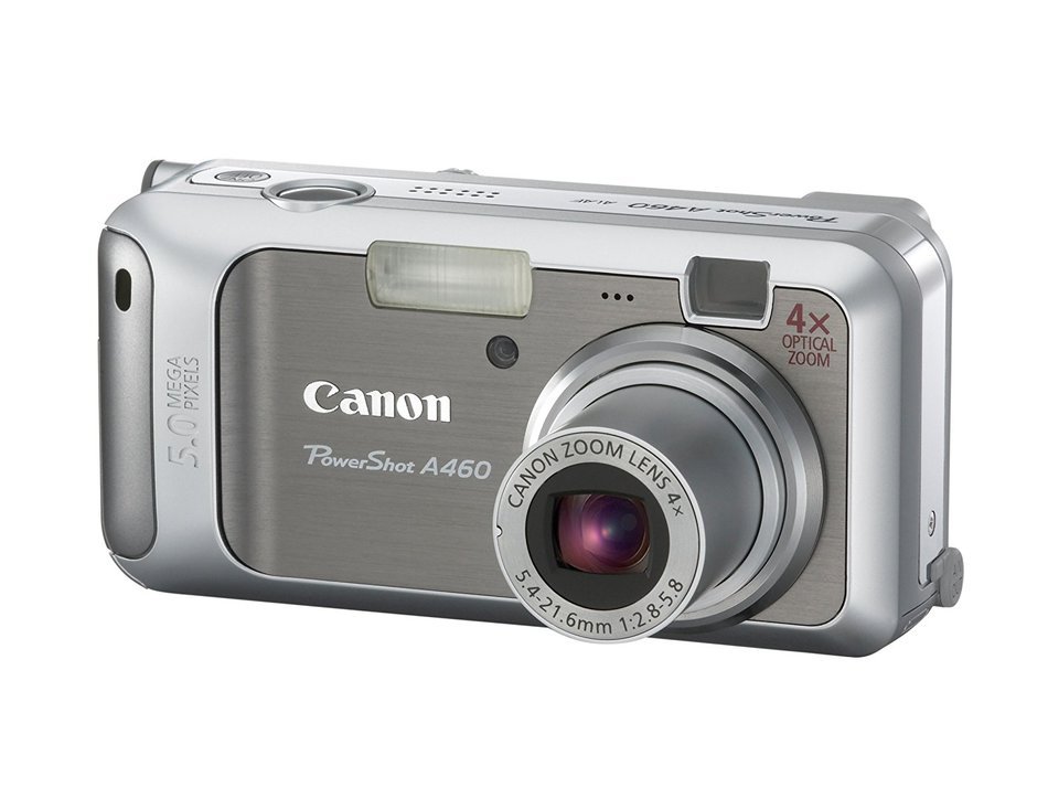 Canon PowerShot A460 5.0MP Digital Camera with 4x Optical Zoom (Silver) N3