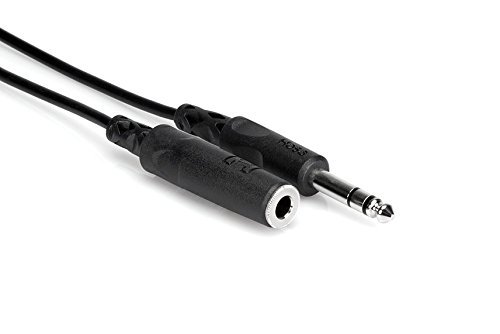 Hosa HPE-310 1/4 inch TRS to 1/4 inch TRS Headphone Extension Cable, 10 feet