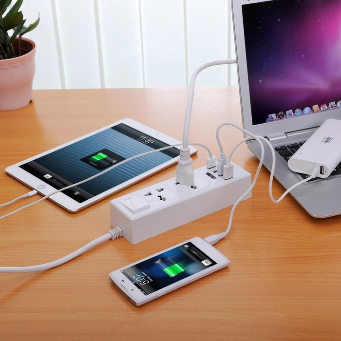 International Travel Adapter USB Charger,Hikeren Universal World Wide All-in-one Safety Travel Charger Wall Charger... N12