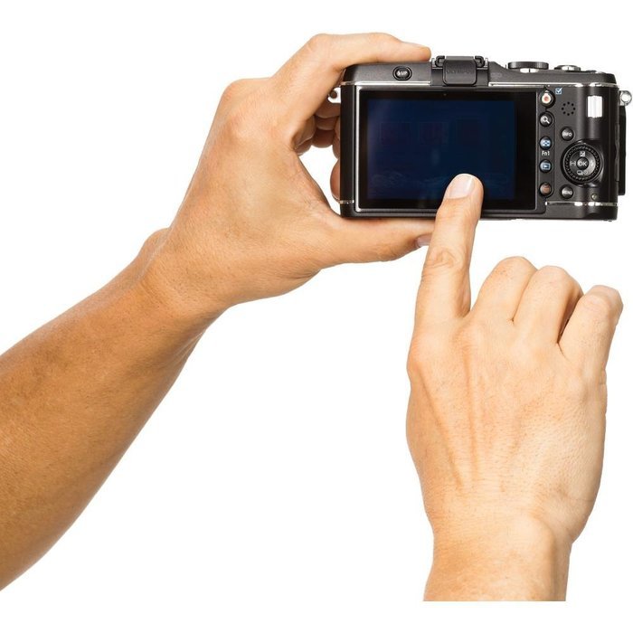 Olympus PEN E-P3 12.3 MP Live MOS Micro Four Thirds Interchangeable Lens Digital Camera with 17mm Lens - Black N4