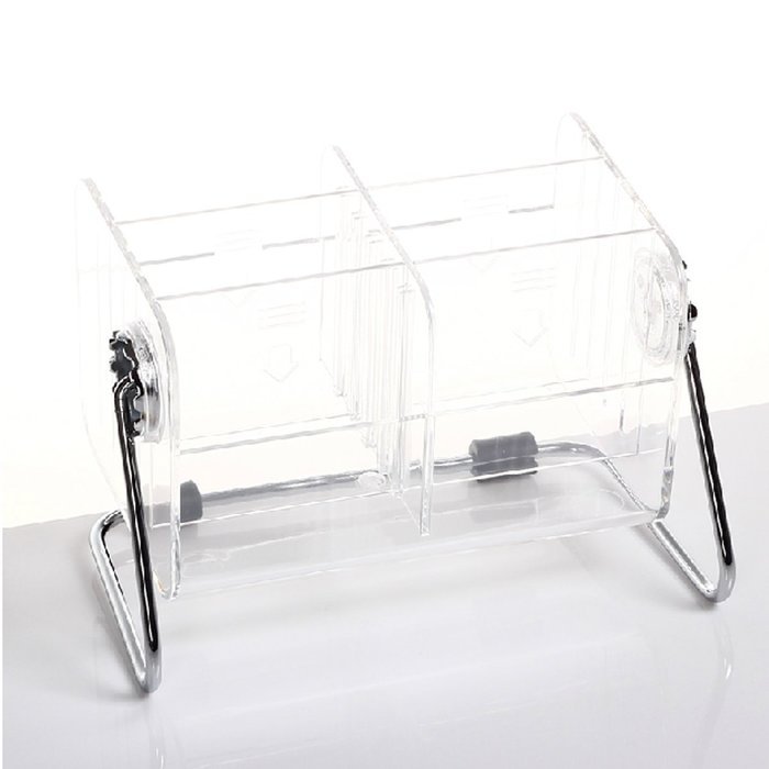 HQdeal Clear Desktop Remote Control Holder/ Organizer Media Storage - Holds up to 6 Remotes N4