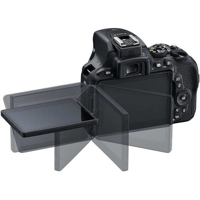 Nikon D5500 Wi-Fi Digital SLR Camera Body (Black) (Certified Refurbished) N2
