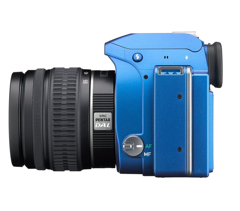 Pentax K-S1 SLR Lens Kit with DA L 18-55 mm and DA L 50-200 mm (Blue) N2