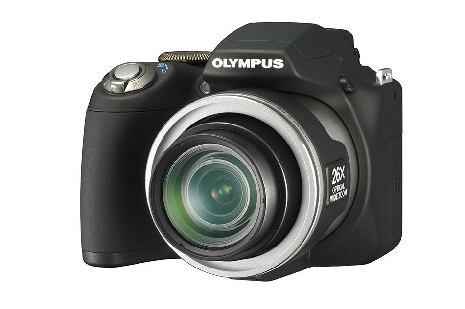 Olympus SP-590UZ 12MP Digital Camera with 26X Wide Angle Optical Dual Image Stabilized Zoom and 2.7 inch LCD N3