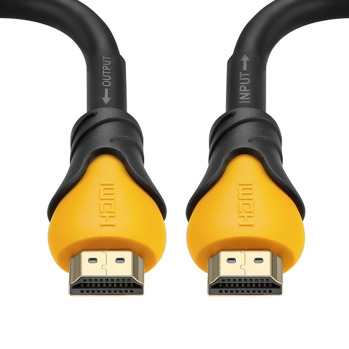 A-tech Series Blue&black - High speed Hdmi Cable 100 Ft with Built-in Signal Booster Metal Black Case,Supports... N63