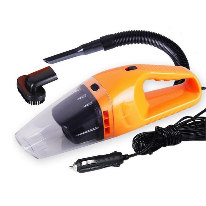Grikey High Power 100W Wet Dry Car Use Vacuum Cleaner Portable Dust Hand Vacuum Cleaner 12 Volt Orange N15