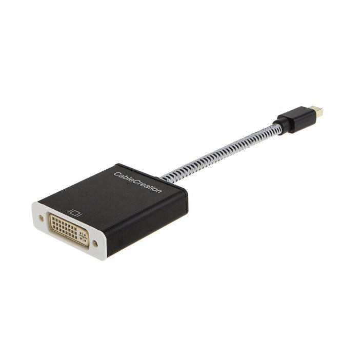 Mini DP to HDMI VGA Adapter, 2-in-1 (Two-In-One) Mini DisplayPort (Thunderbolt compatible) to HDMI/VGA converter... N49