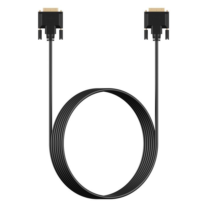 DVI Cable, Rankie DVI to DVI Monitor Cable Male to Male - 10 Feet (Black) - R1350A