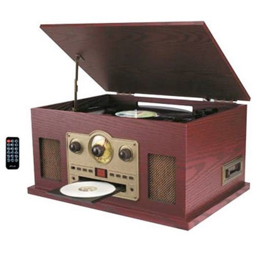 Craig Electronics CD684A Craig Cd684a Turntable 4 In 1 System With Cd Player Radio And