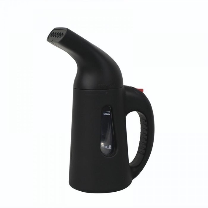 Steam-2-Go Handheld Travel Fabric Steamer (w/ Travel Pouch) - Black N2