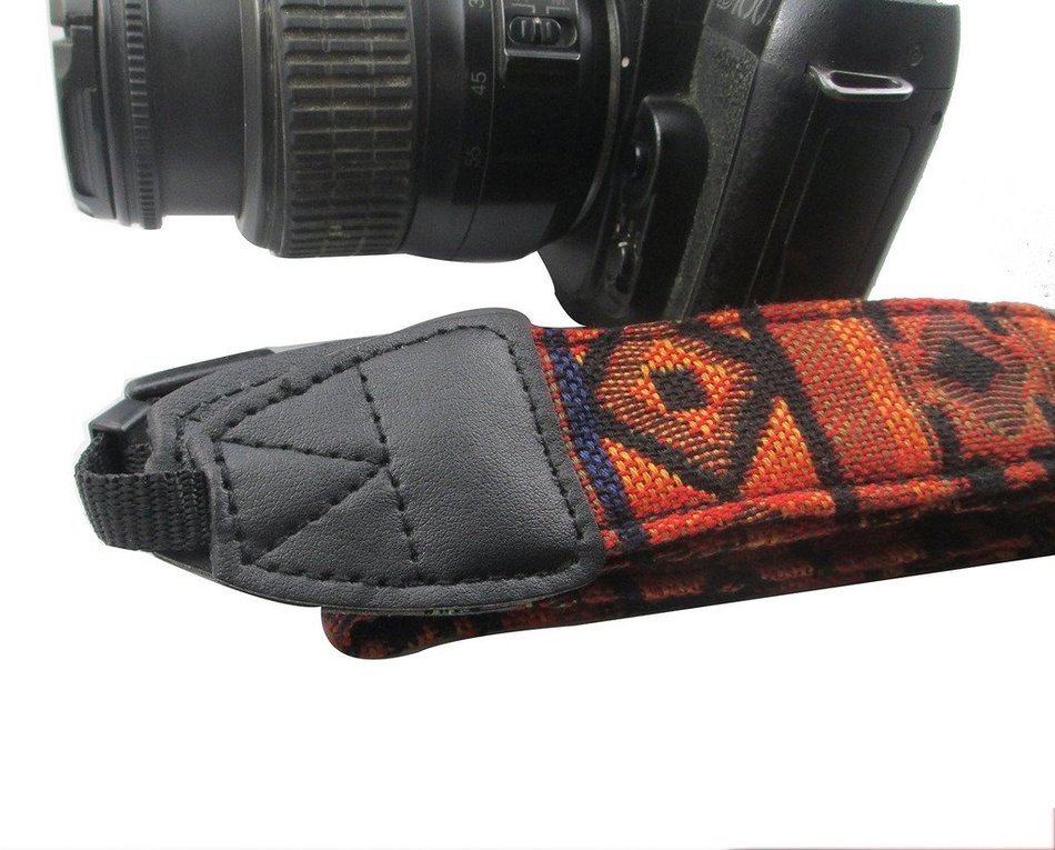 Mavota Colorful Stripe Camera Shoulder Neck Strap Camera Belt For Canon Nikon Olympus Panasonic Pentax Sony SLR... N11