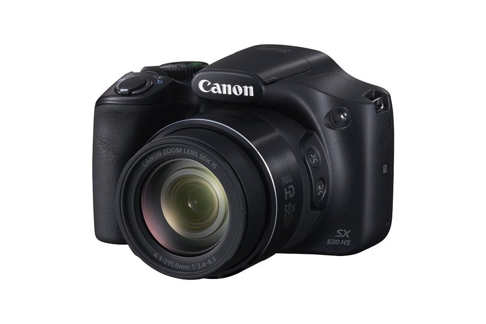 Canon PowerShot SX530 HS 16.0 MP CMOS Digital Camera with 50x Optical Image Stabilized Zoom (24&ndash;1200mm) and 3-... N4