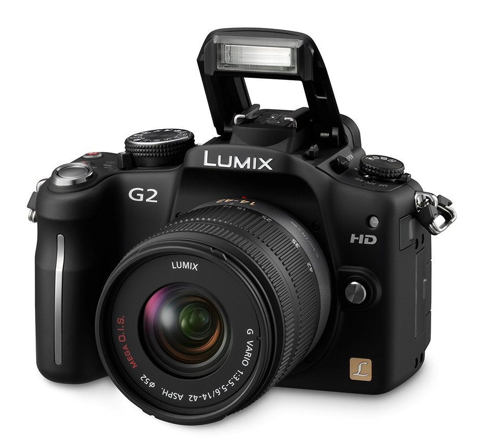 Panasonic Lumix DMC-G2 12.1 MP Live MOS Mirrorless Digital Camera with 3-Inch Touch Screen LCD and 14-42mm Lumix... N3
