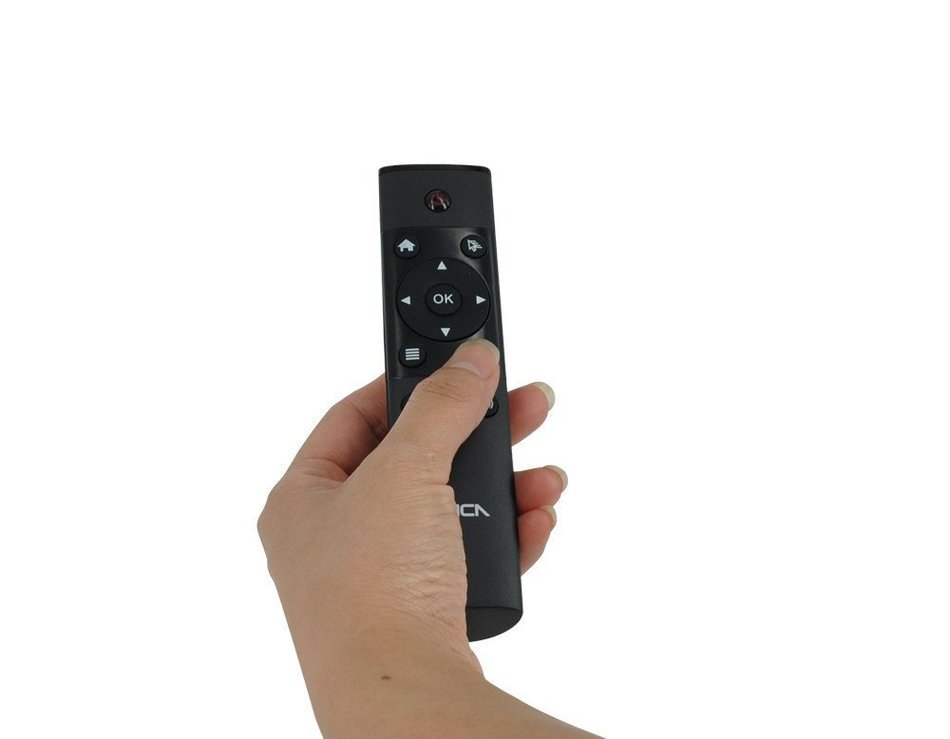 VIGICA FM4 2.4G Mini Wireless Control RF Remote Control USB Wireless Receiver for Android TV Box IPTV HTPC Mini... N3