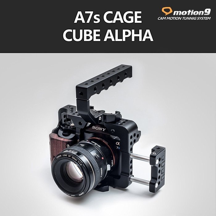 NEW Motionnine Sony Alpha 7s A7s Cage Perfect Formfitting Anodized Aluminum