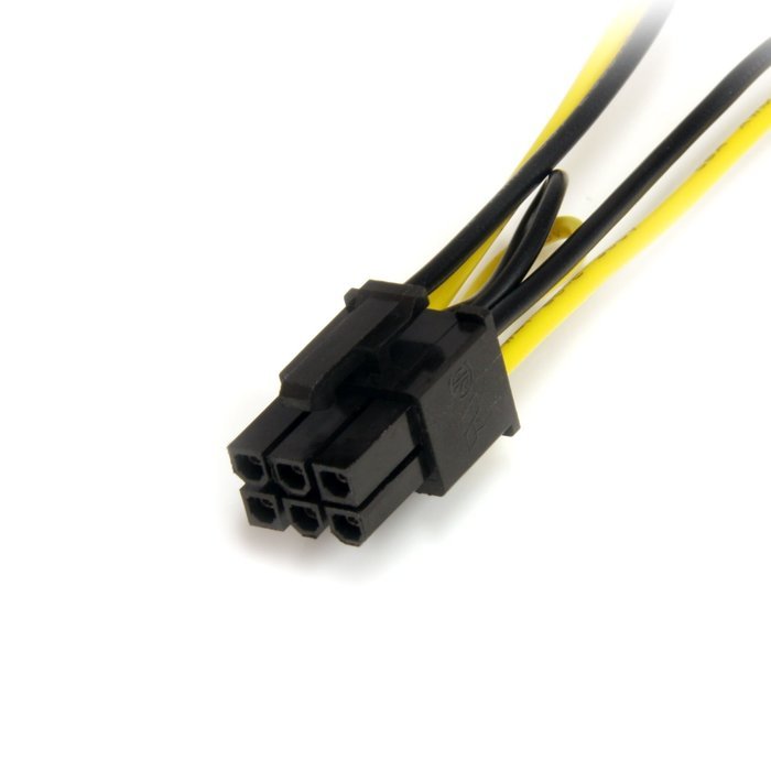 StarTech.com PCIEXSPLIT6 6-Inch PCI Express Power Splitter Cable N16