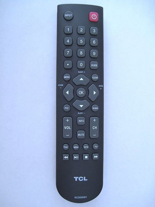 TCL RC2000N01 Remote Control for 48FS4690 50FS4690 LE40FHDE3010 with Batteries N3