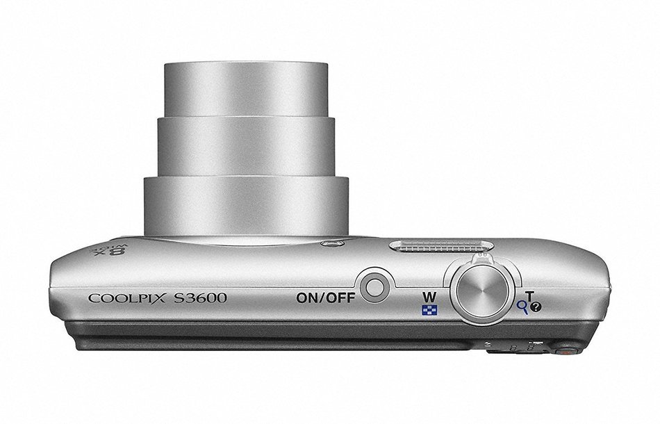 Nikon digital camera COOLPIX S3600 silver S3600SL N5