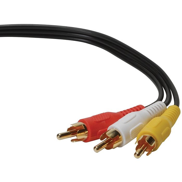 Parts Express A/V Patch Cable 6 ft. Gold Plated