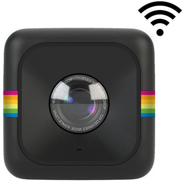 Polaroid Cube+ 1440p Mini Lifestyle Action Camera with Wi-Fi & Image Stabilization (Blue) N6
