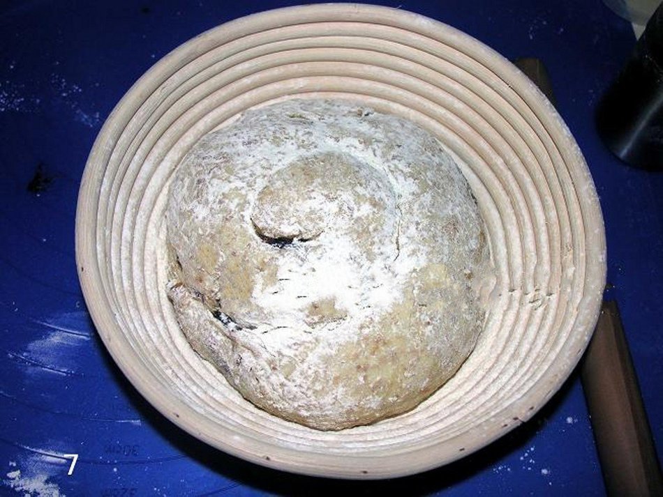 WellieSTR 1 Piece DIA 22CM/9'' ROUND RATTAN BROTFORM BANNETON BREAD PROOFING PROVING BASKET N4