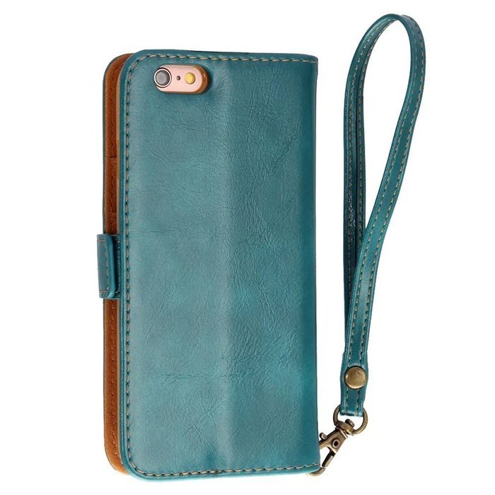 IPHONE 5SE CASE, Aroko 5S CASE Premium PU Leather Wallet Cover with Card Slots and Stand Function for Apple iPhone... N8