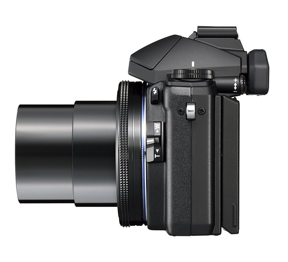 Olympus Stylus 1s Digital Camera with 10.7x Optical Image Stabilized Zoom and 3-Inch LCD (Black) N6