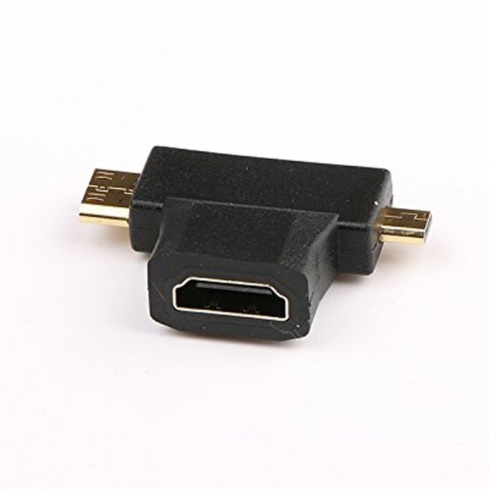 Boytond mini Golden Plated Hdmi Cable Adapters Changer Adapter Converter Mini Hdmi Micor Hdmi or male fmale for... N50