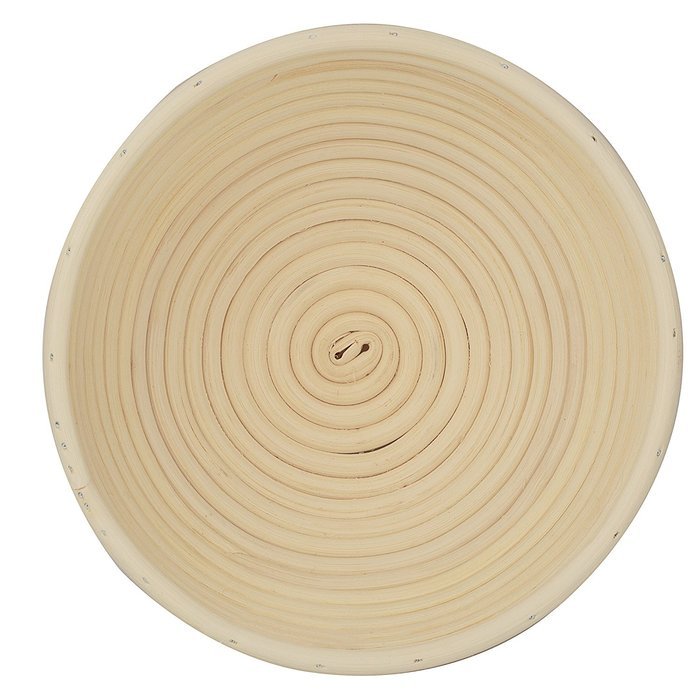 DOYOLLA 1pcs 8.5" Round Banneton Brotform Bread Dough Proofing Rising Rattan Basket & Liner N12