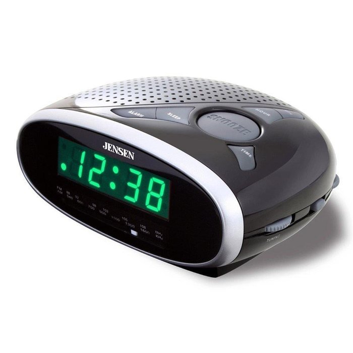 Spectra Mechandising Jcr-175 Am/Fm Dual Alarm Clock Radio