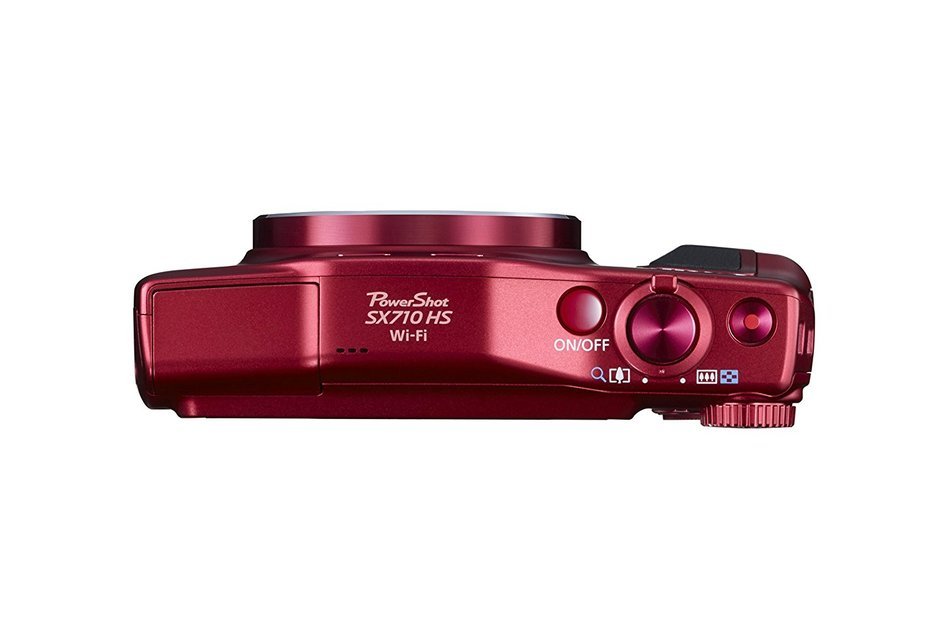 Canon PowerShot SX710 HS Digital Camera (Red) - International Version (No Warranty) N6