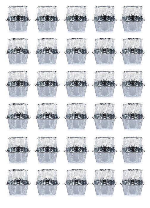 DOBI Loaf Pans - Disposable Aluminum Foil 2Lb Bread Pans, Standard Size - 8.5 X 4.5 X 2.5 Inches, Pack of 30.... N13