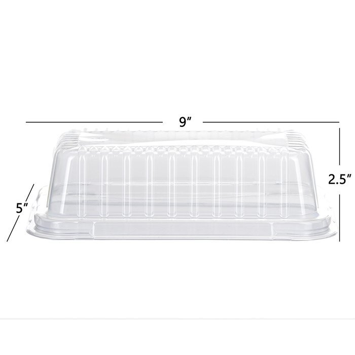 DOBI Loaf Pans - Disposable Aluminum Foil 2Lb Bread Pans, Standard Size - 8.5 X 4.5 X 2.5 Inches, Pack of 30.... N16