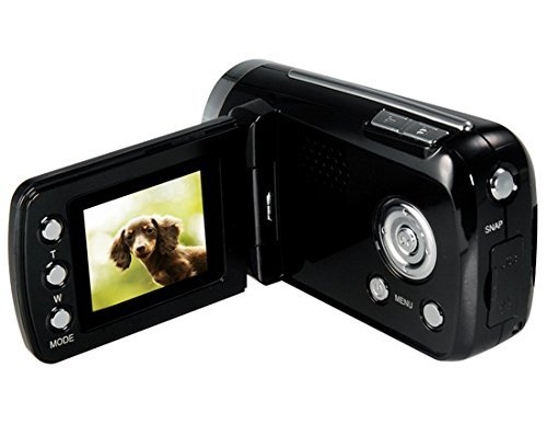 DV139 1.8 Inch TFT Screen 12.0MP Mini HD DV Digital Video Camera 4X Digital Zoom with Microphone (Black) N3