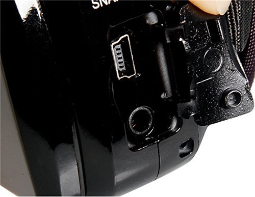 DV139 1.8 Inch TFT Screen 12.0MP Mini HD DV Digital Video Camera 4X Digital Zoom with Microphone (Black) N4