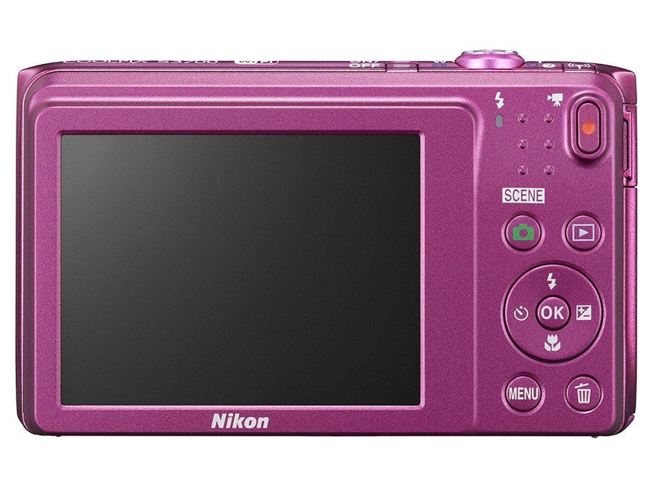 Nikon COOLPIX S3700 Pink optical 8x zoom 20.05 million pixels - International Version (No Warranty) N6