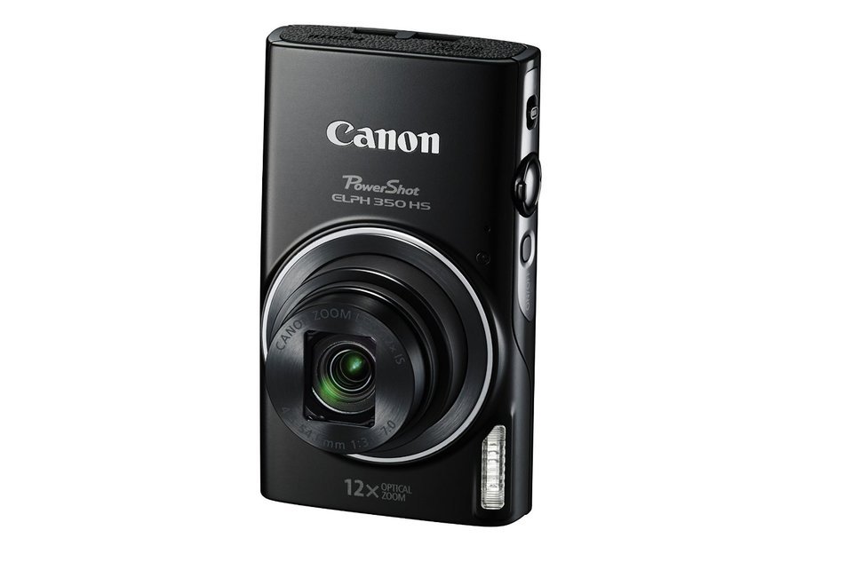 Canon PowerShot ELPH 350 HS - Wi-Fi Enabled (Silver) N7