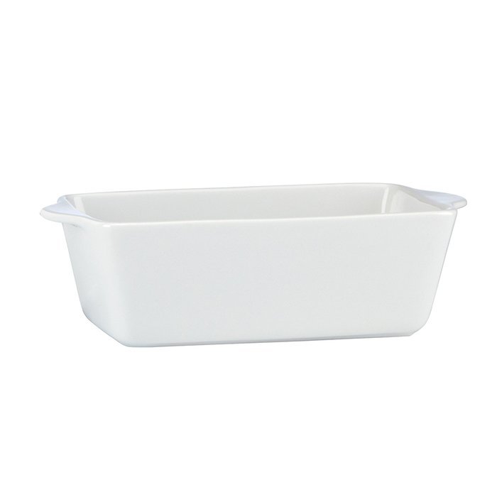 Mario Batali by Dansk 833718 Stoneware Loaf Pan, 10 by 5-Inch, White N2
