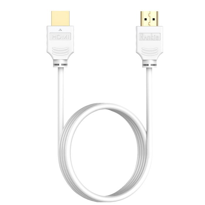 HDMI Cable, Rankie 6FT High-Speed HDMI HDTV Cable - Supports Ethernet, 3D, 4K and Audio Return (Black) - R1108K N2