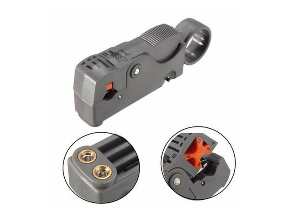 Xin LiBang Compression Tool RG6 RG59 Coaxial Connectors Crimper Cable Coax Coaxial N3